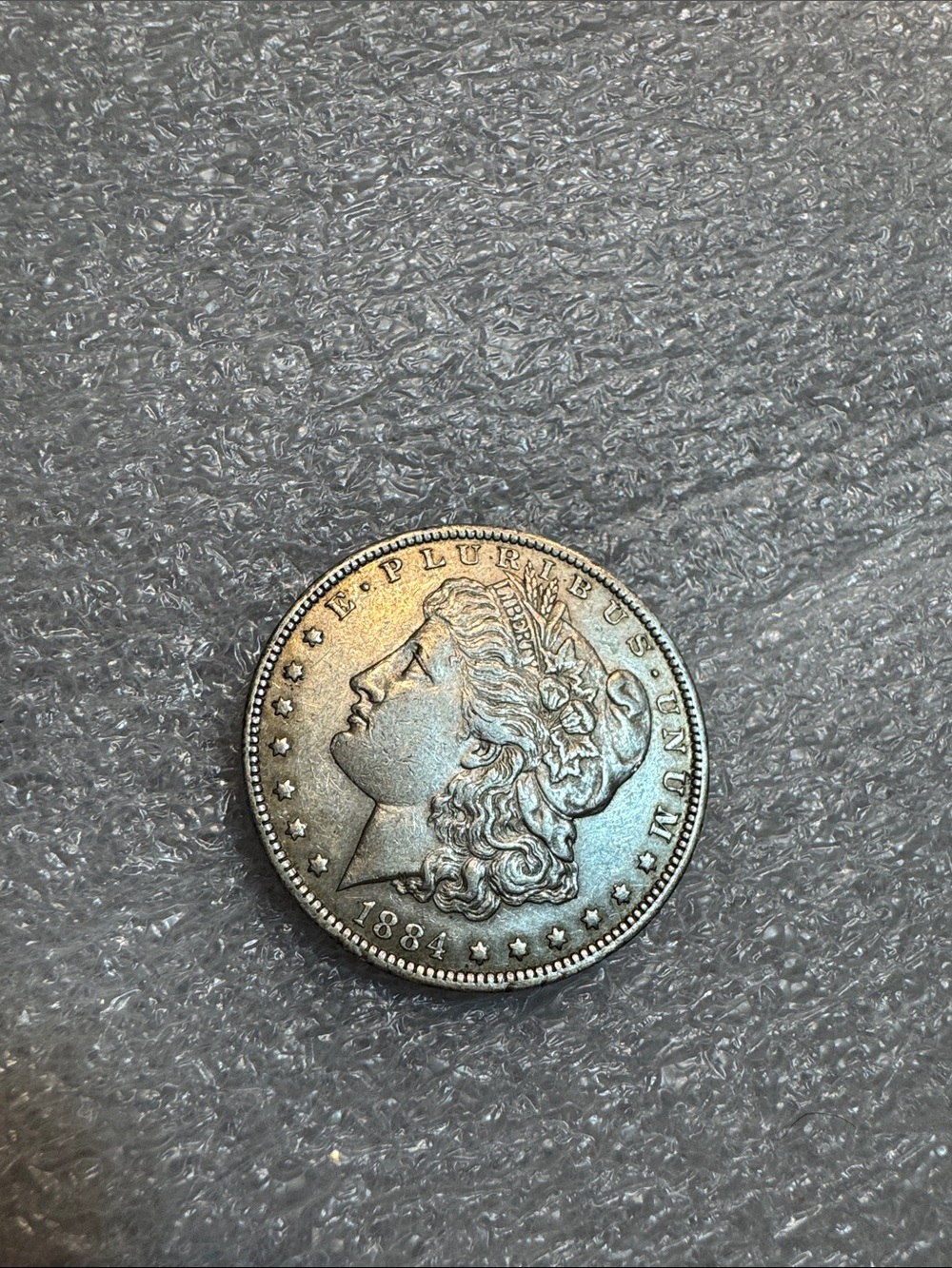 Morgan 1884 Silver Dollar - Picture 4 of 6